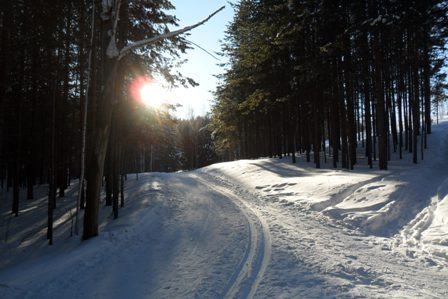 Лыжня на Уктасе